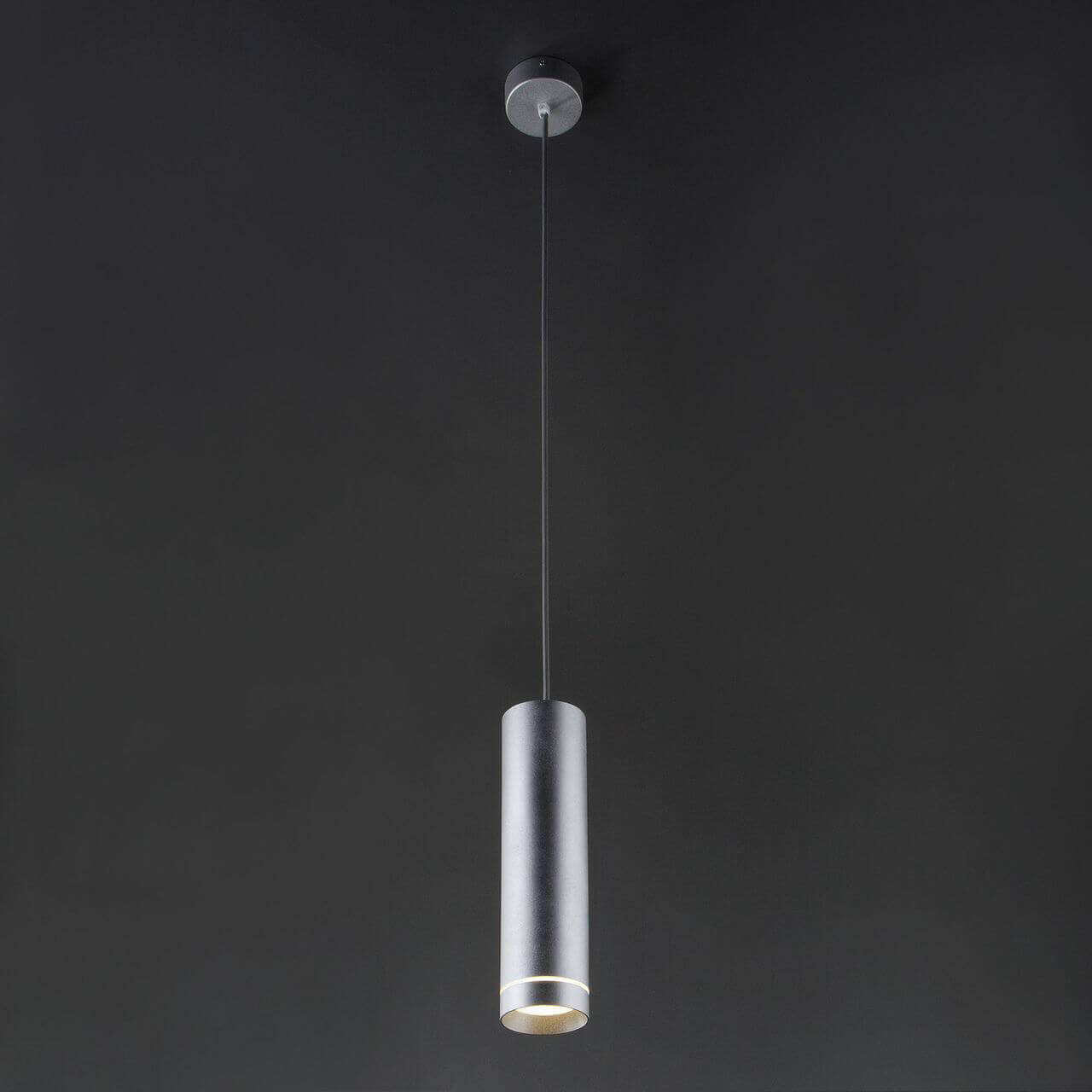 Подвесной светодиодный светильник Elektrostandard DLR023 12W 4200K хром матовый 4690389119736