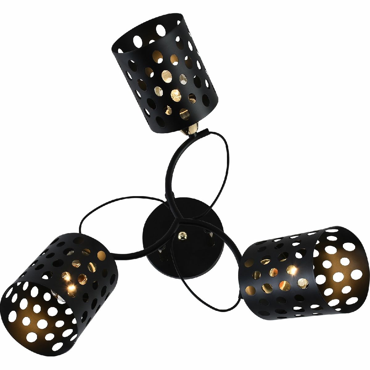 Потолочная люстра Reluce 01385-0.3-03 BK+FGD