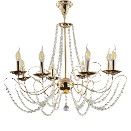 Подвесная люстра Elvan LU-098/6-E14-Gl