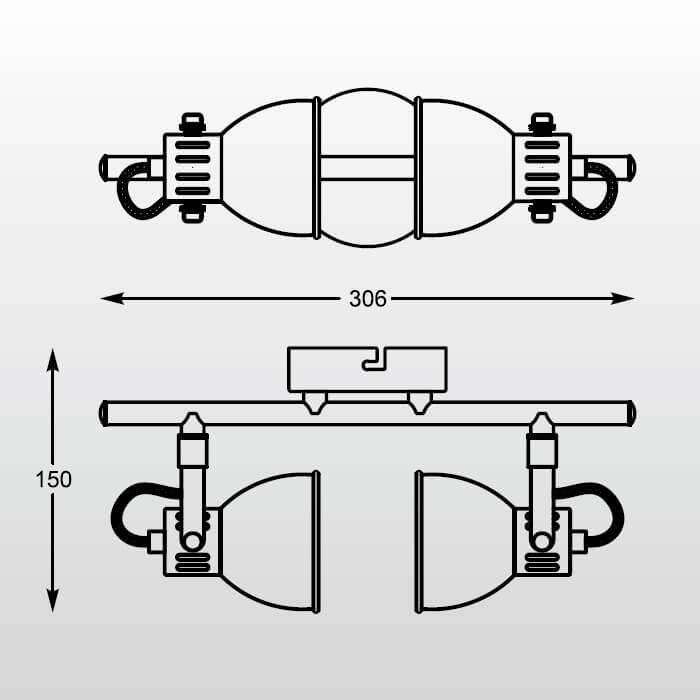 Спот Zumaline Rava TK100008-2