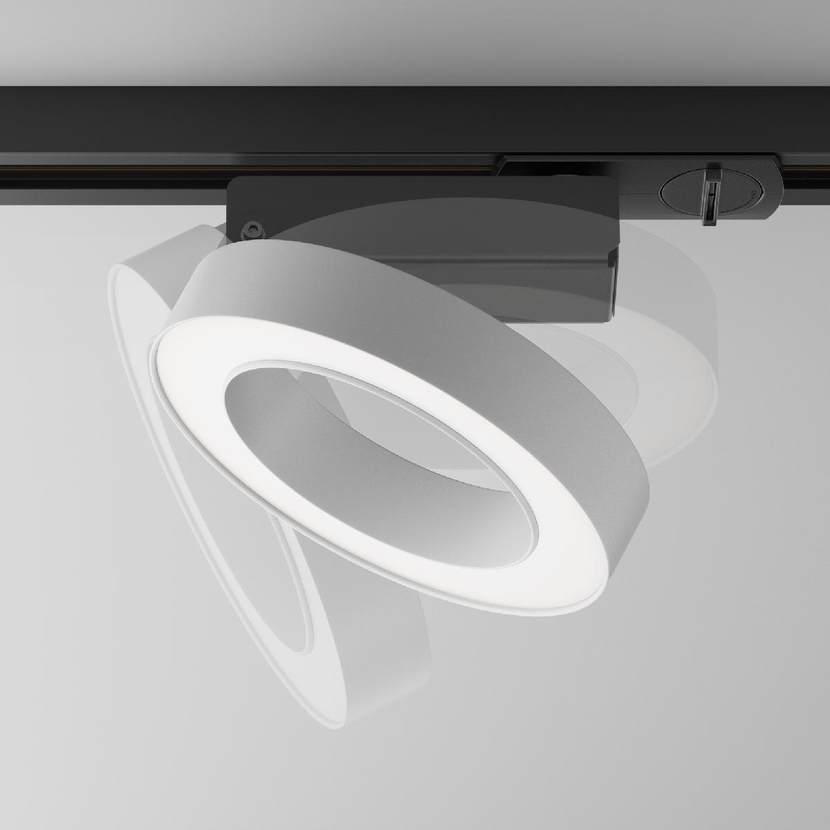 Трековый светильник Maytoni Technical Rim TR044-1-12W4K-W