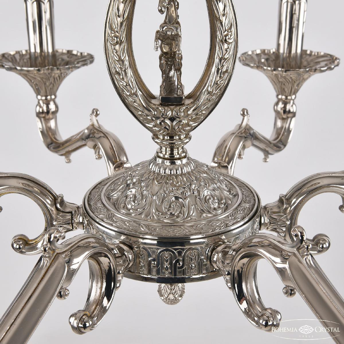 Подвесная люстра Bohemia Ivele Crystal Verona 72402/6/175 Ni FH1S