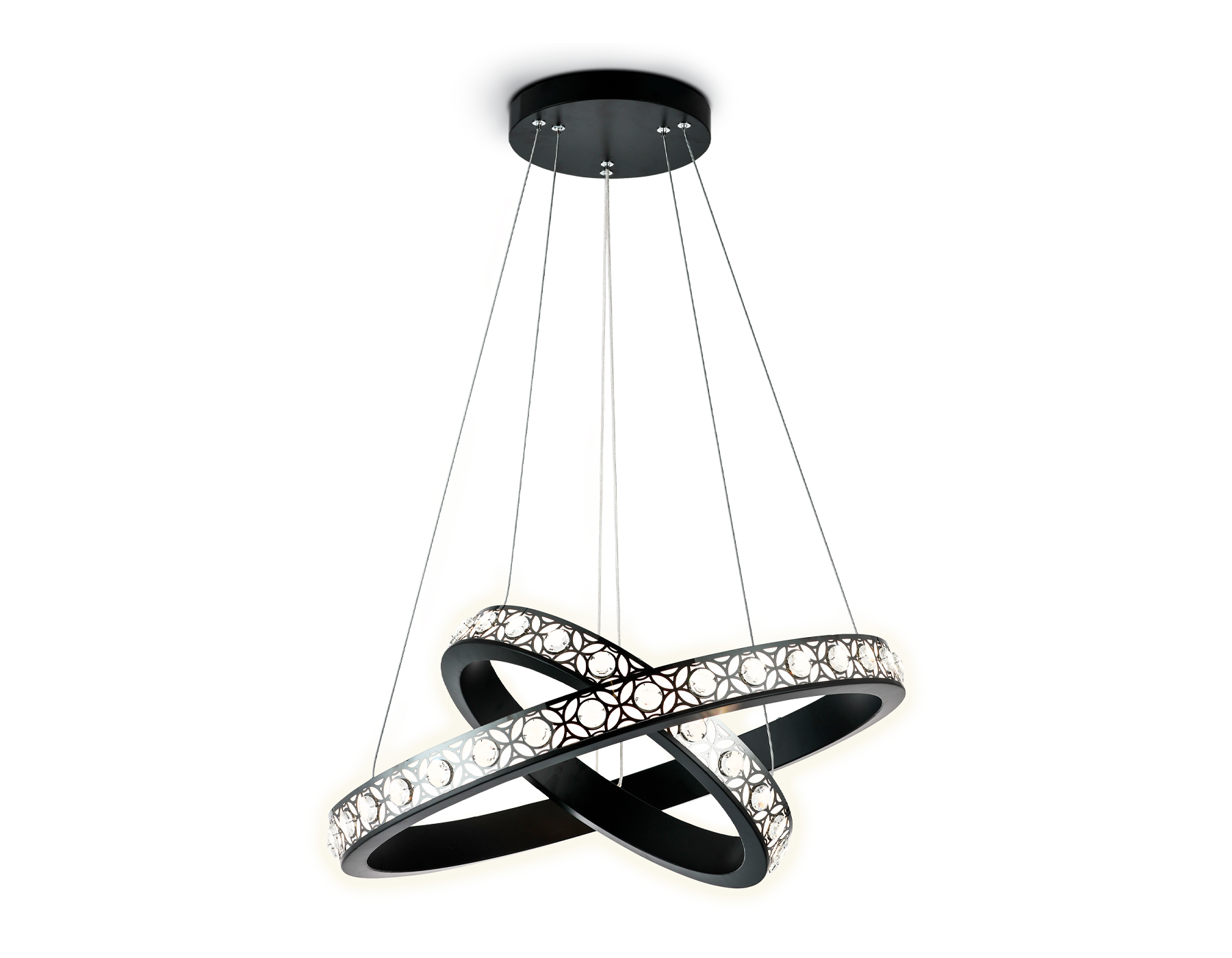 Подвесная люстра с пультом Ambrella Light Ice FA171