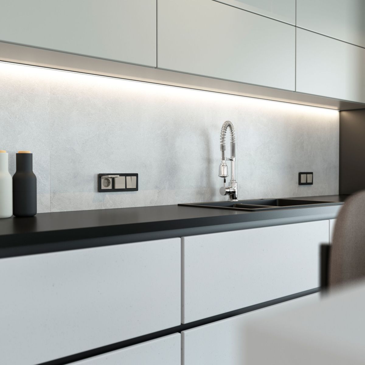 Выключатель двухклавишный перекрестный Werkel W1223004 4690389211942 a069460