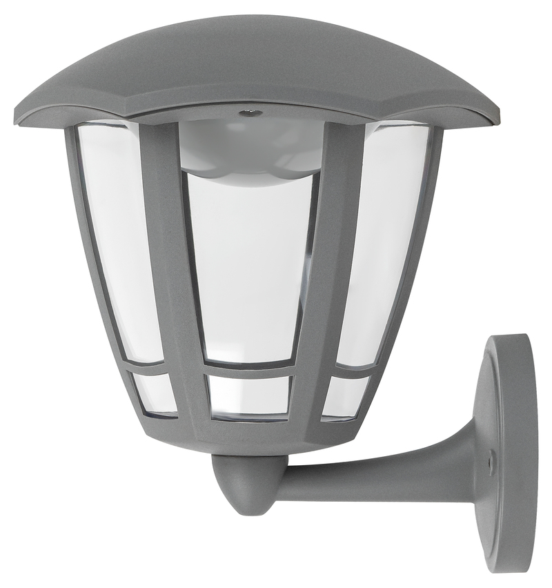 Уличный настенный светильник Эра ДБУ 07-8-005 У1 «Дели 1» серый Б0057513
