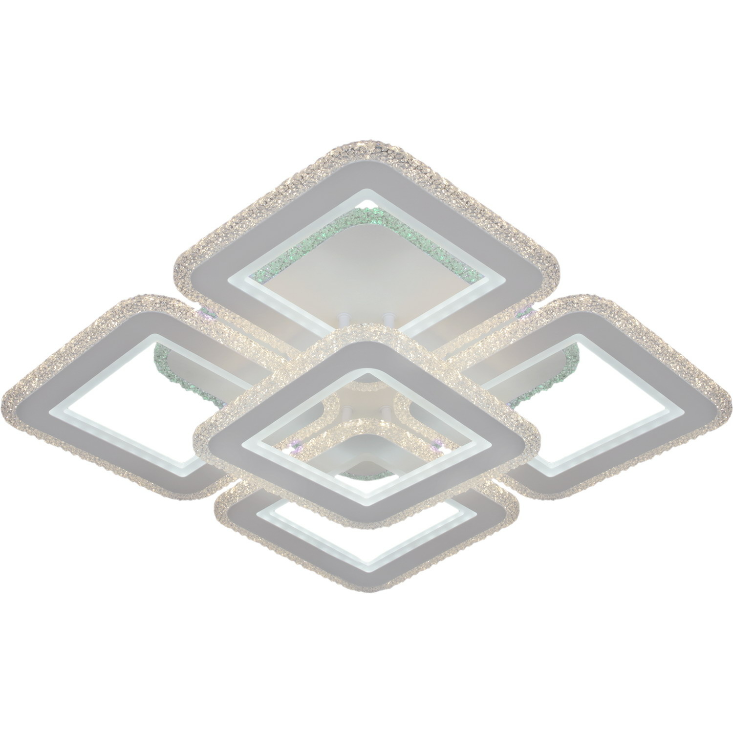 Потолочная люстра Reluce 08430-0.3-4+1A WH (RGB)