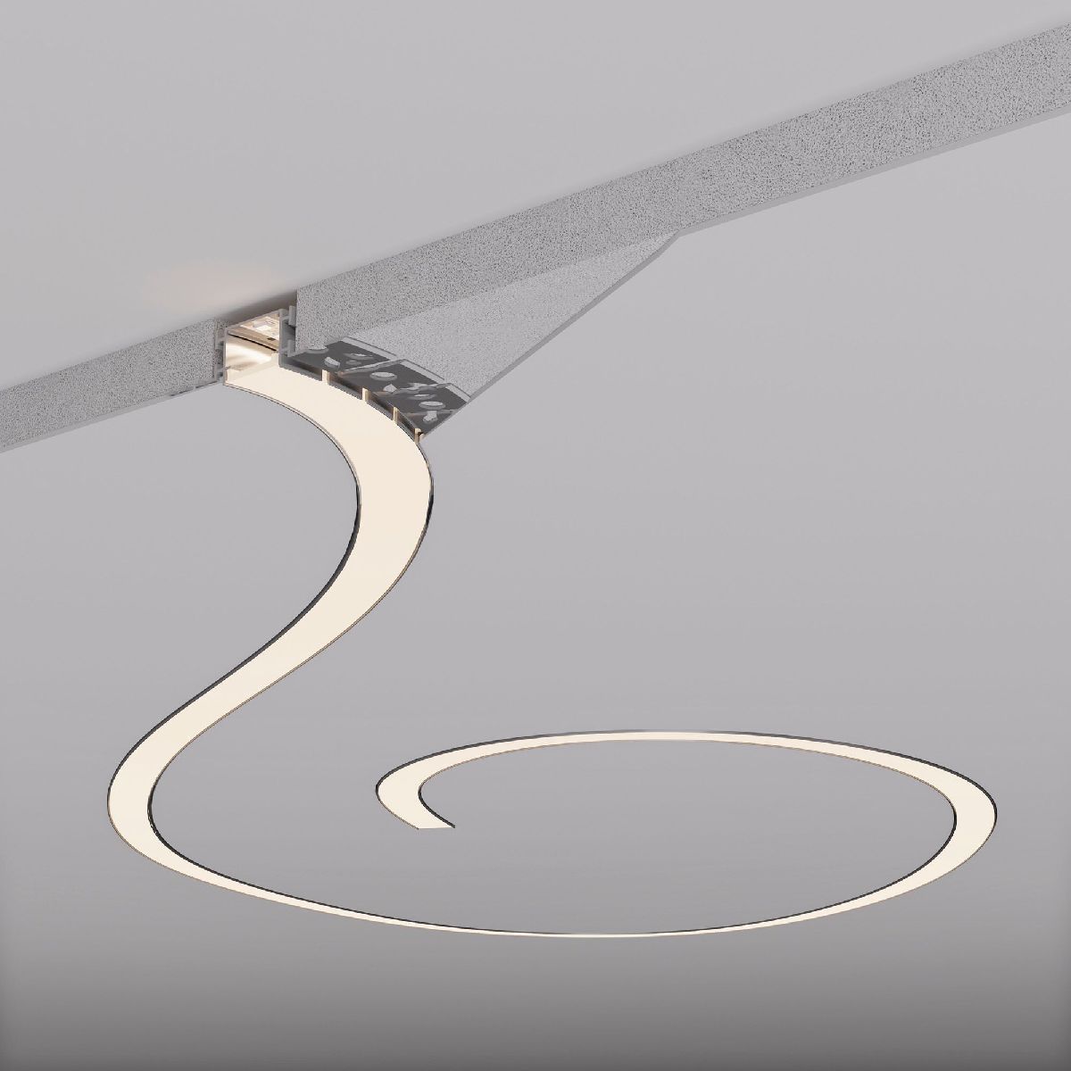 Профиль Arlight FANTOM-BENT-W23-SIDE-2000 ANOD 040331(1)