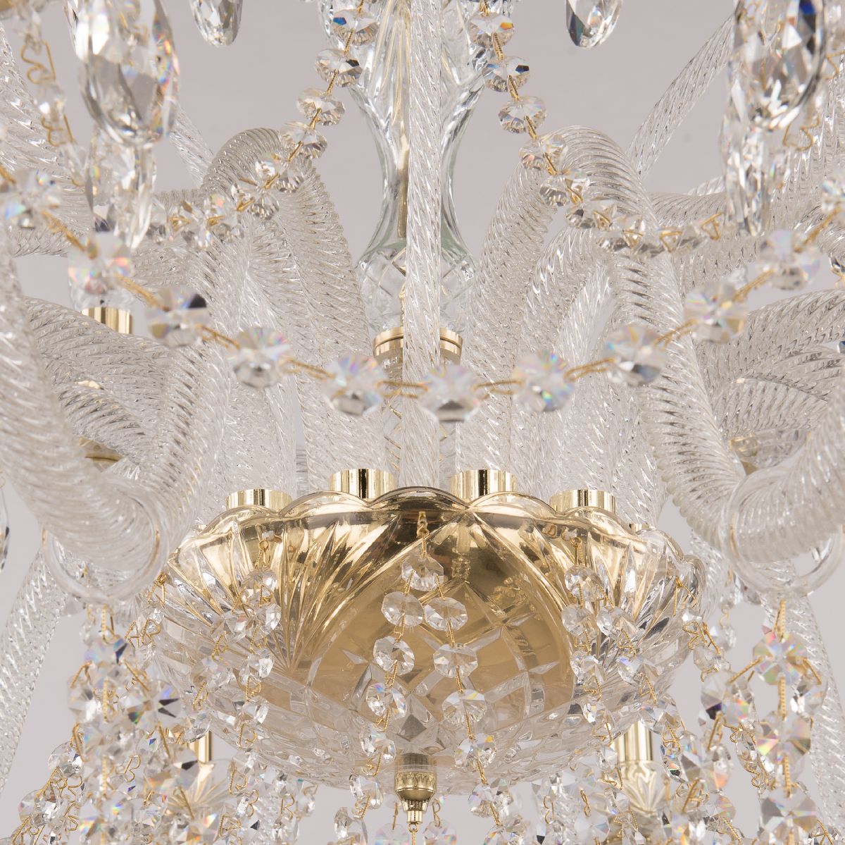 Подвесная люстра Bohemia Ivele Crystal 105/12+6/360 G