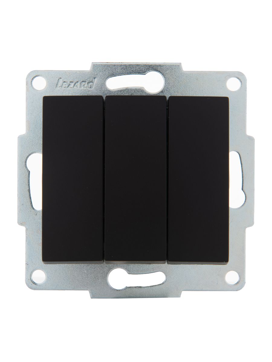 Выключатель тройной Lezard Karina 707-4288-109