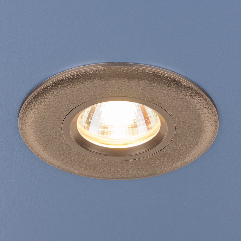 Встраиваемый светильник Elektrostandard 107 MR16 GD золото 4690389076244