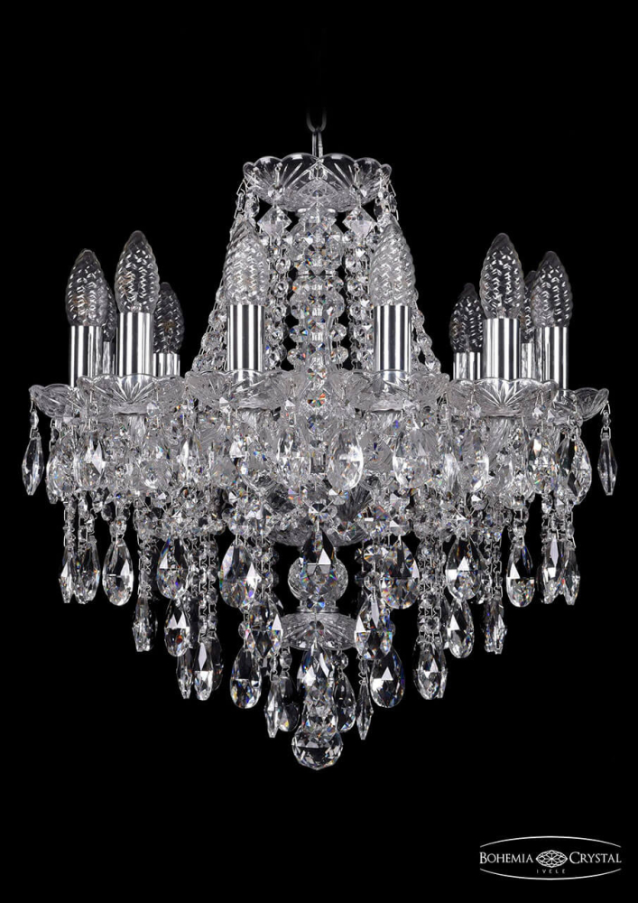 Подвесная люстра Bohemia Ivele 1415/12/141/Ni