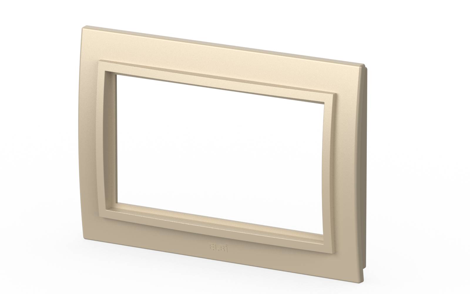 Рамка для двухместной розетки с заземлением ELBI Zena 608-012500-907