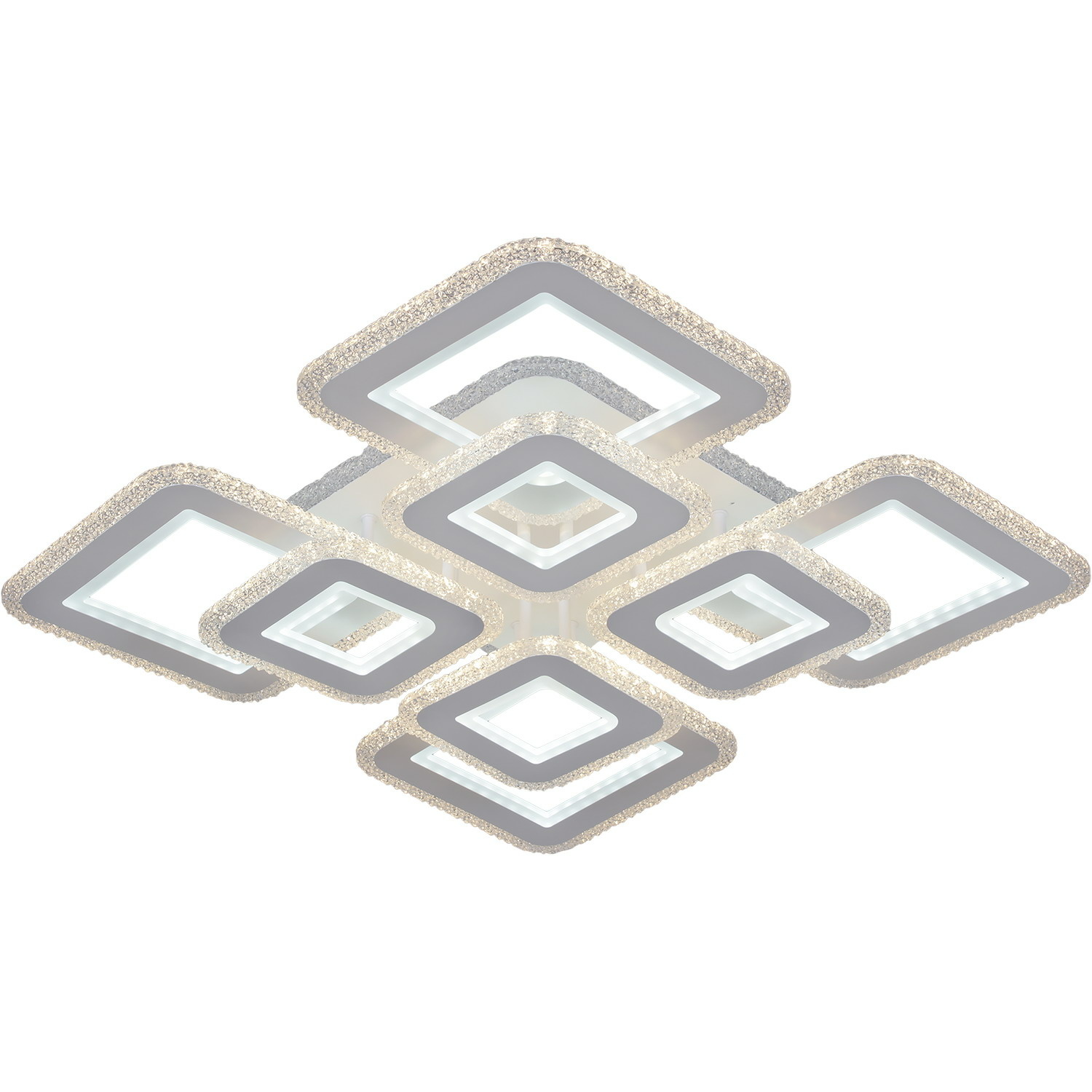 Потолочная люстра Reluce 08430-0.3-4+4B WH (RGB)