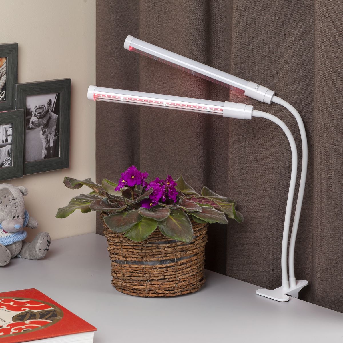 Светильник для растений на прищепке ЭРА FITO-20W-АLED-L Б0049550