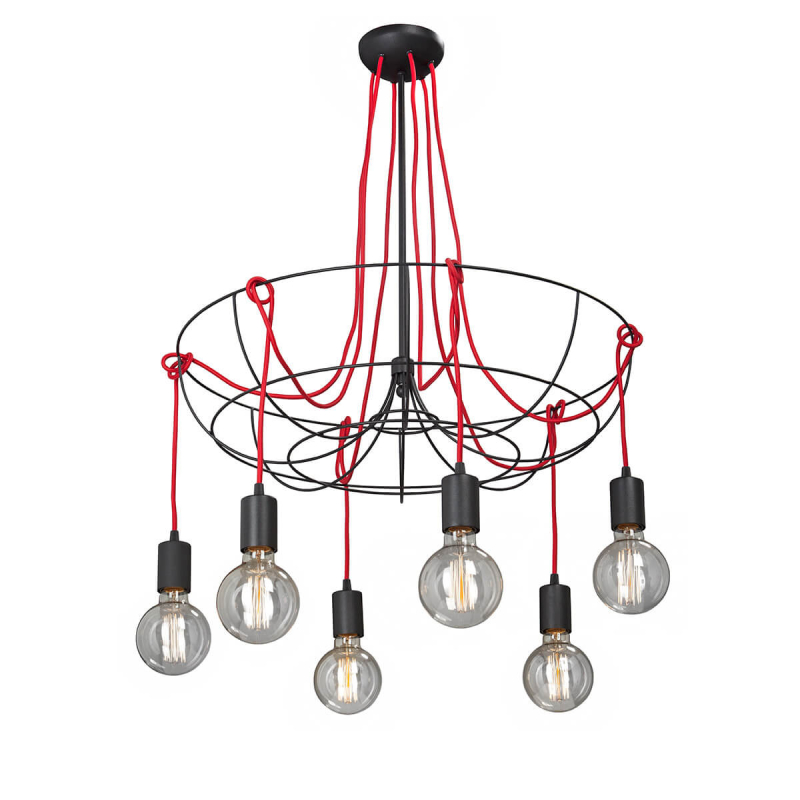 Подвесная люстра Vitaluce V4495-1/6PL