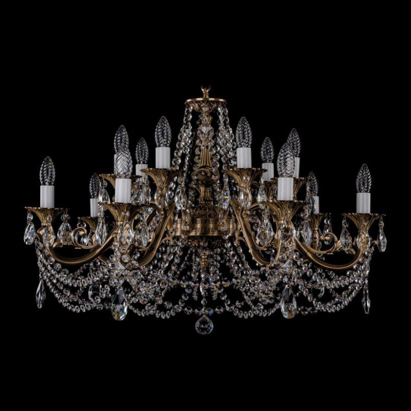 Подвесная люстра Bohemia Ivele 1703/14/320/C/FP