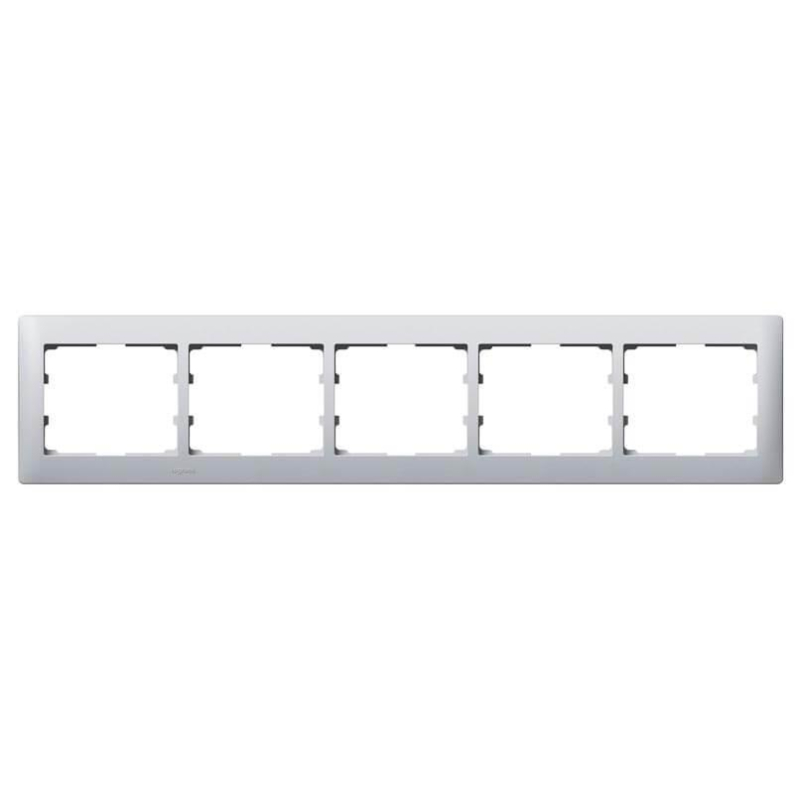 Рамка 5-постовая Legrand Galea Life алюминий 771305