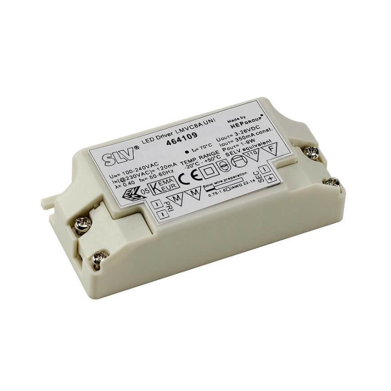 Драйвер SLV 3-26V 1-9W IP20 0,35A 464109