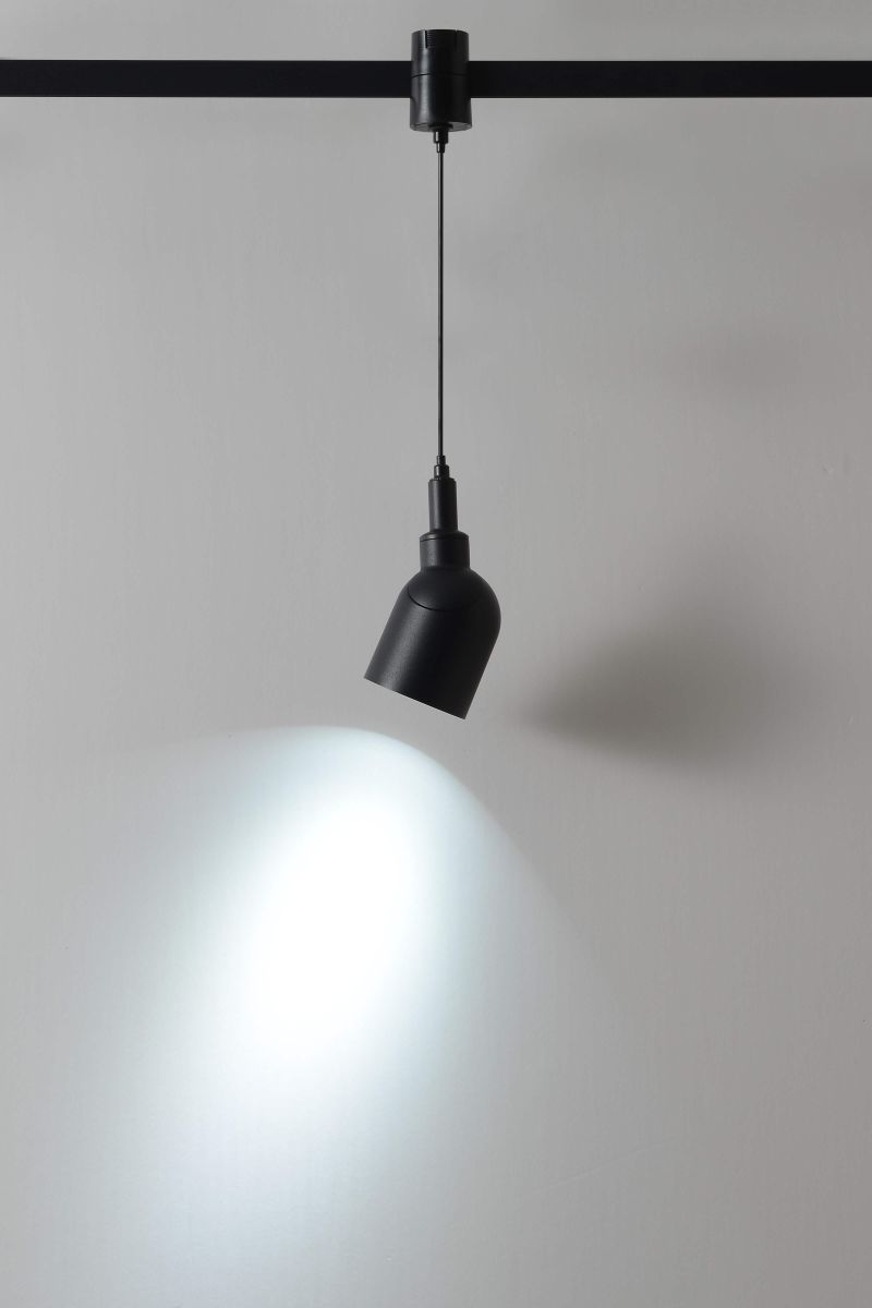 Трековый светильник для гибкой магнитной системы Crystal Lux Trace 48V CLT 0.37 005 7W BL SMART