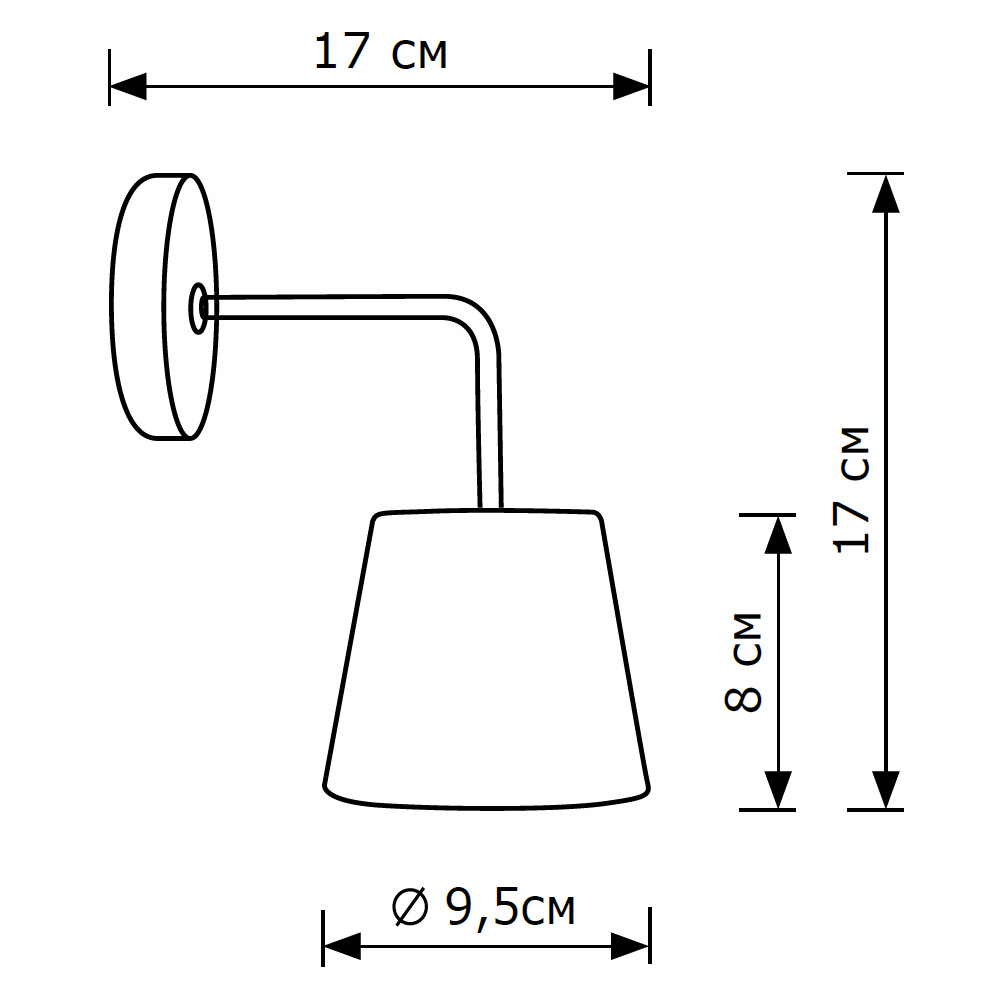 Бра LightHall Lusio LH012107