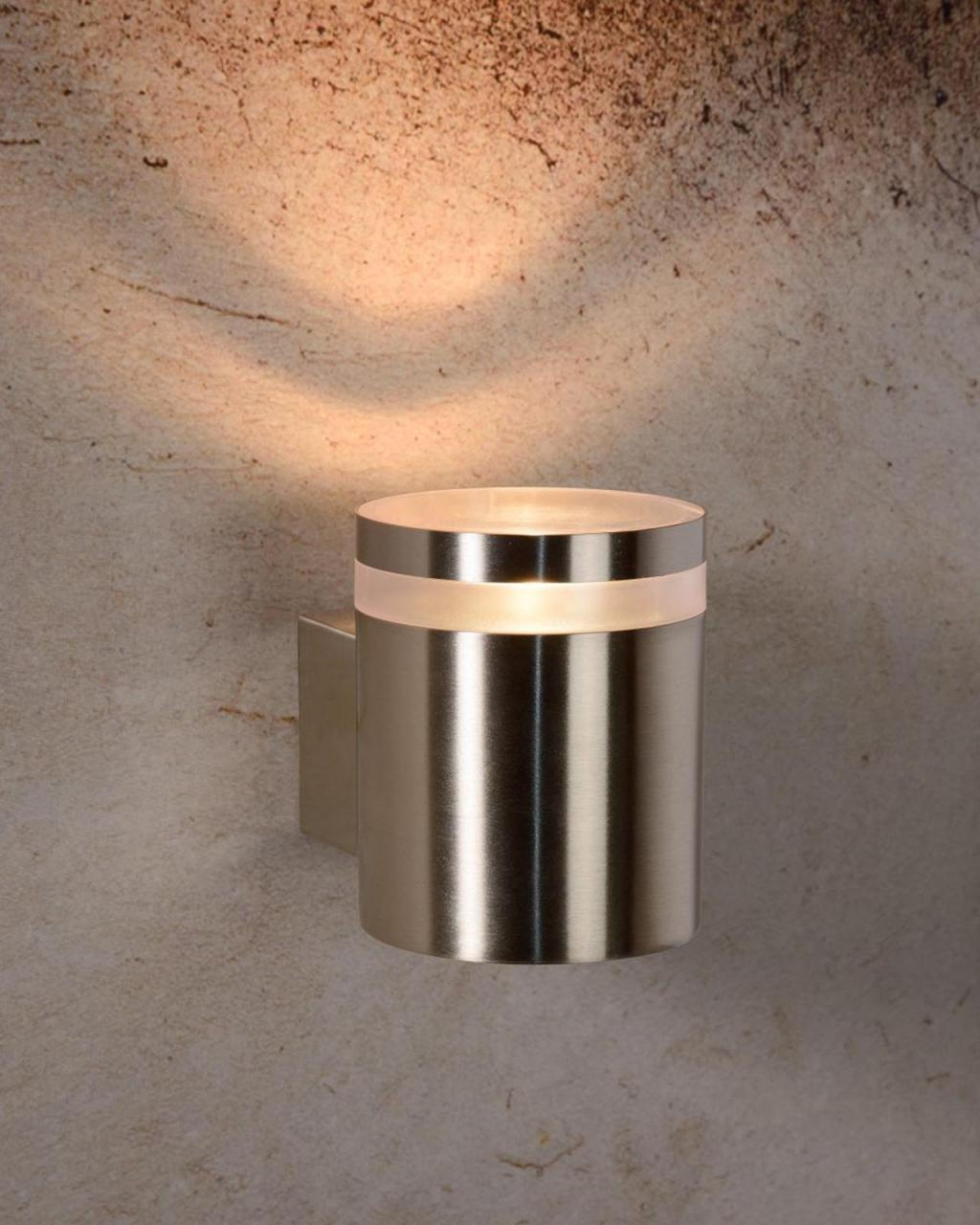 Уличный настенный светодиодный светильник Lucide Basco-Led 14880/05/12