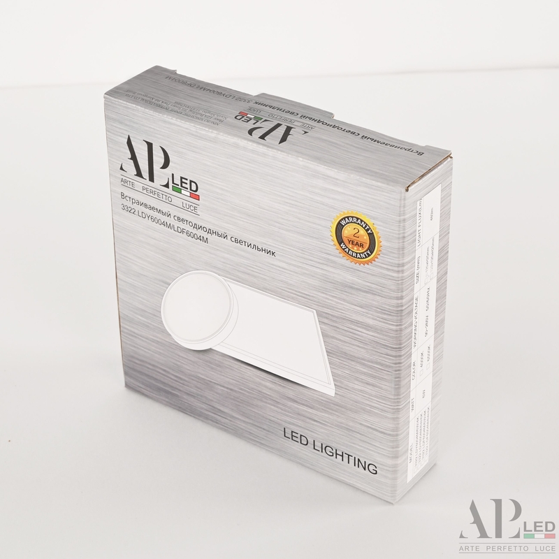 Накладной светильник Arte Perfetto Luce Ingrid 3322.LDY6004M/6W/4K