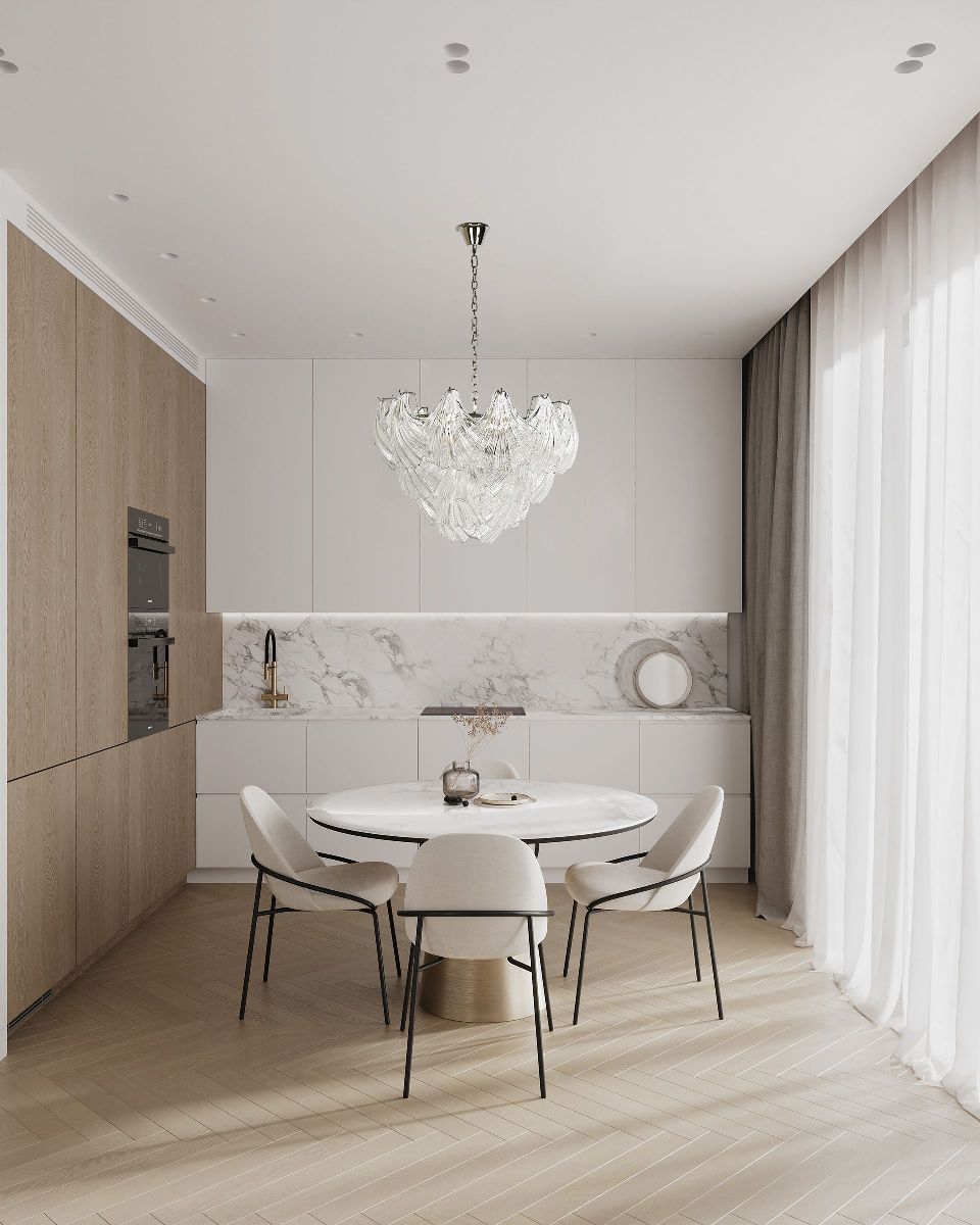 Подвесная люстра DeLight Collection BRCH9136 nickel