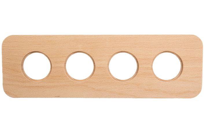 Рамка 4-постовая Bironi Шедель BF5-640-10