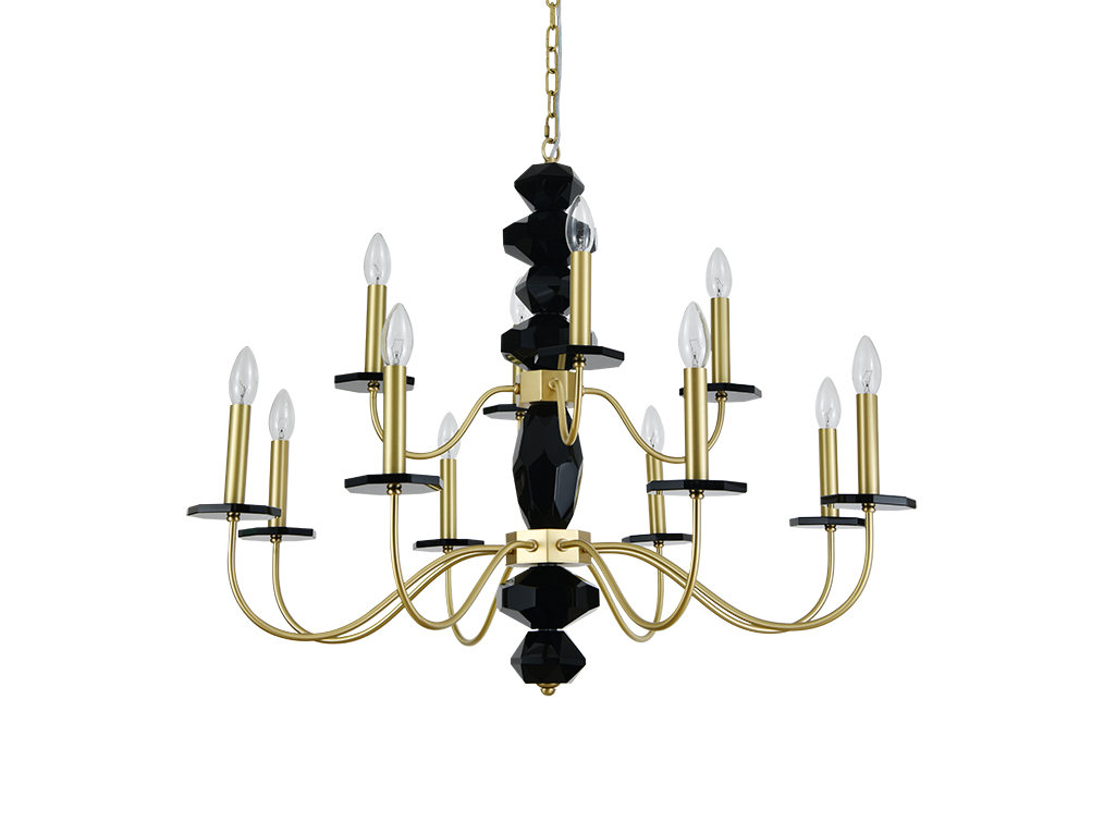 Подвесная люстра Newport Vanessa 3878+4/С brass М0070883