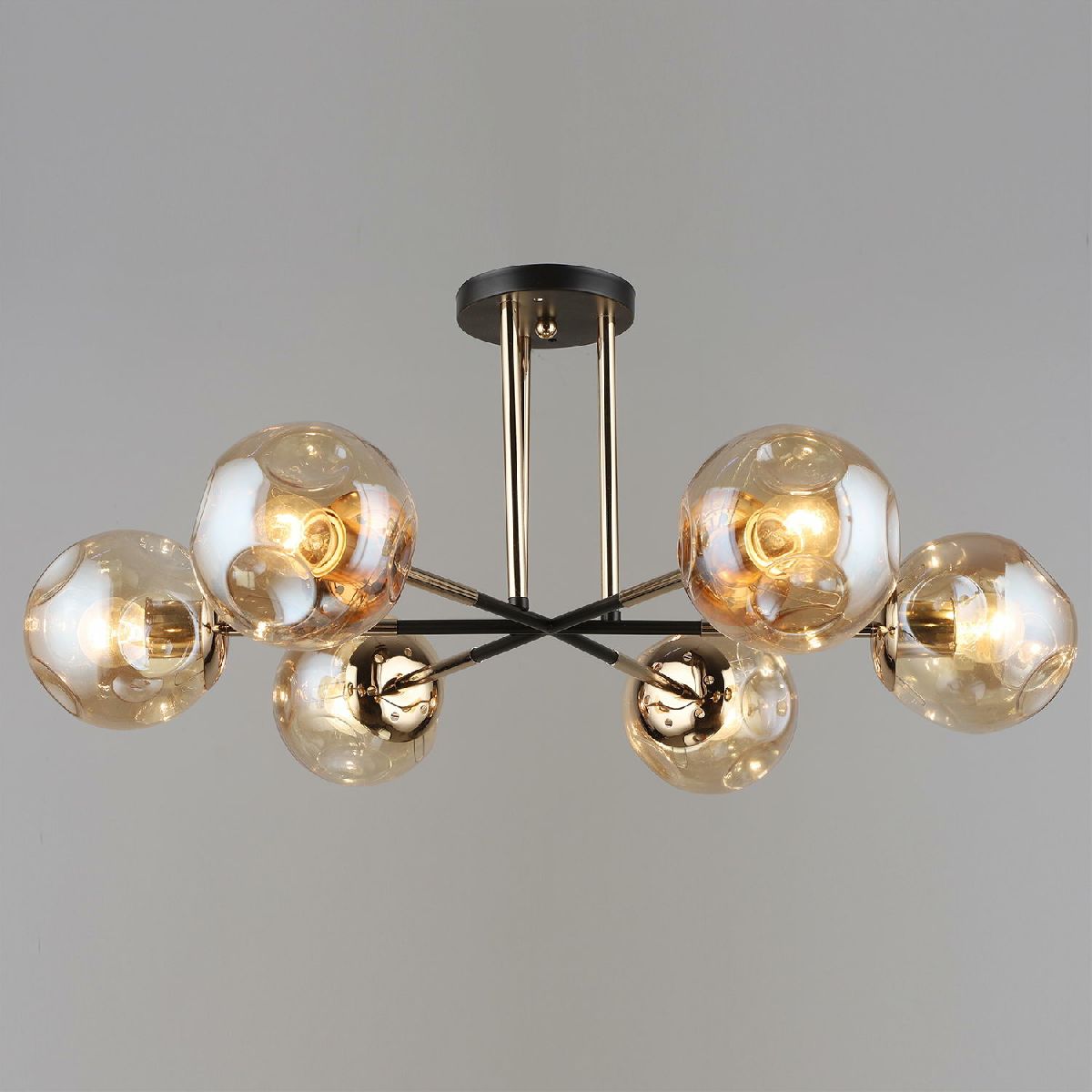 Люстра на штанге Reluce 05014-0.3-06 COFFEE+FGD