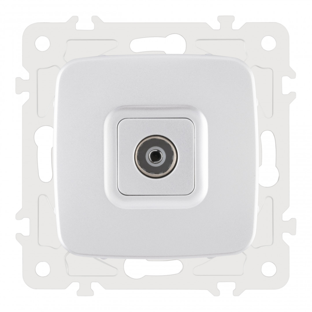 Розетка TV Arte Milano 205.43-1.silver