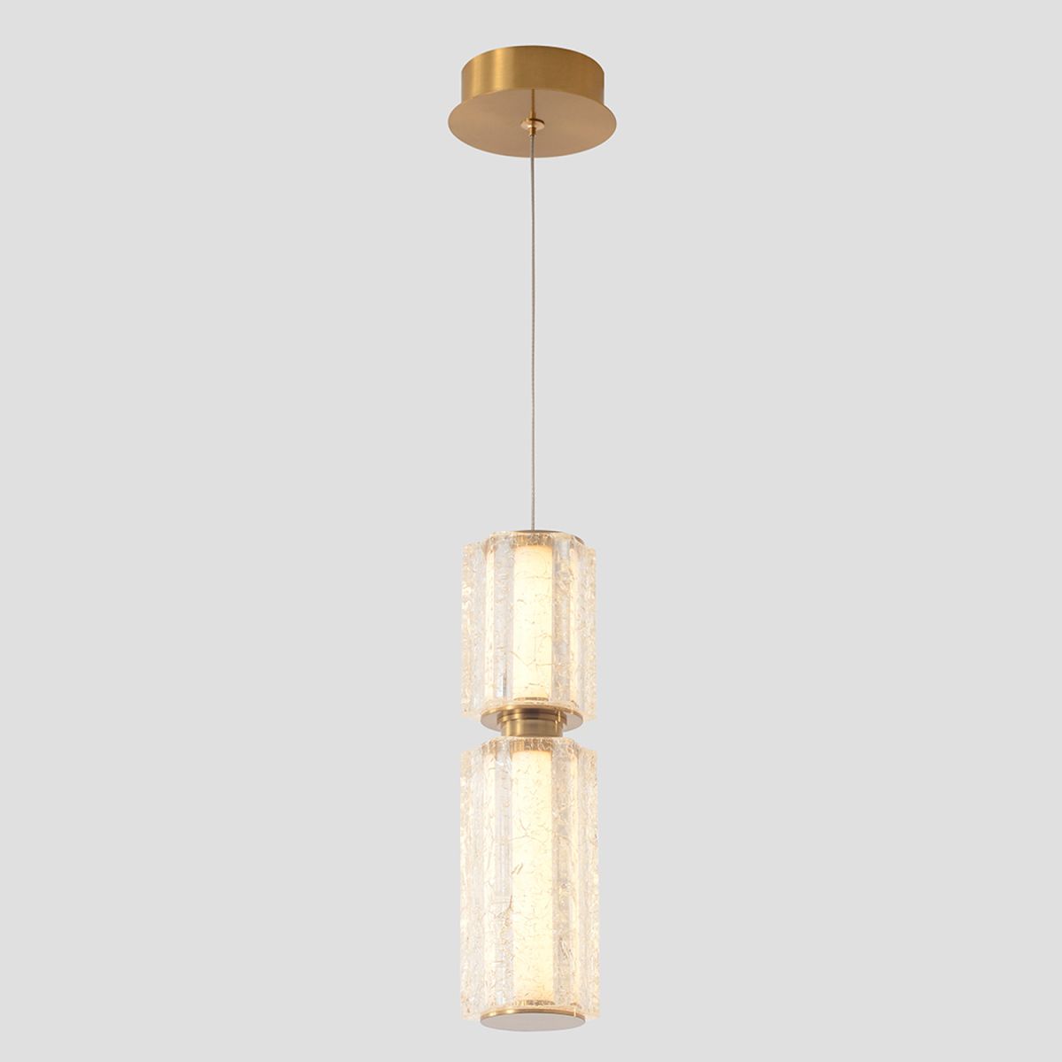 Подвесной светильник Crystal Lux ANTIQUE SP23W LED BRASS
