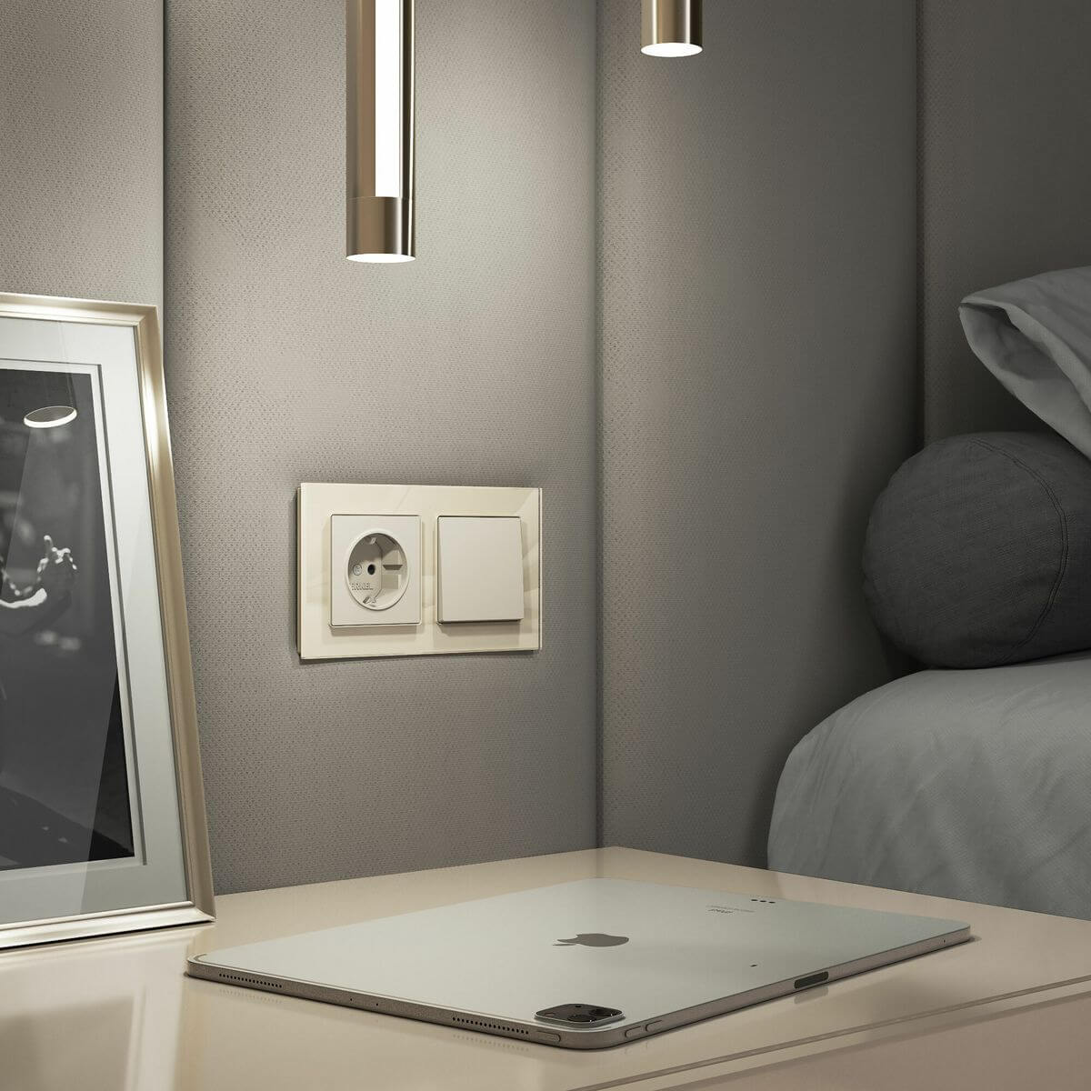 Выключатель одноклавишный проходной Werkel 4690389184604 W1112062