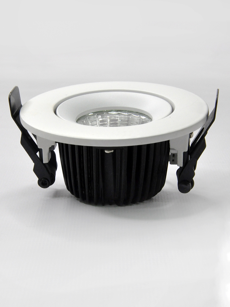 Встраиваемый светильник Elvan VLS-006R-12W-WW-Wh