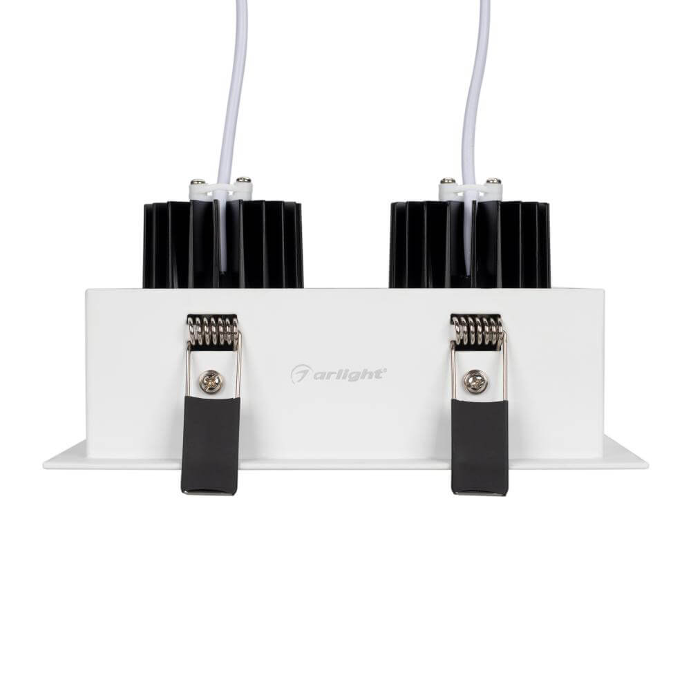 Встраиваемый светильник Arlight CL-KARDAN-S180x102-2x9W White 024128