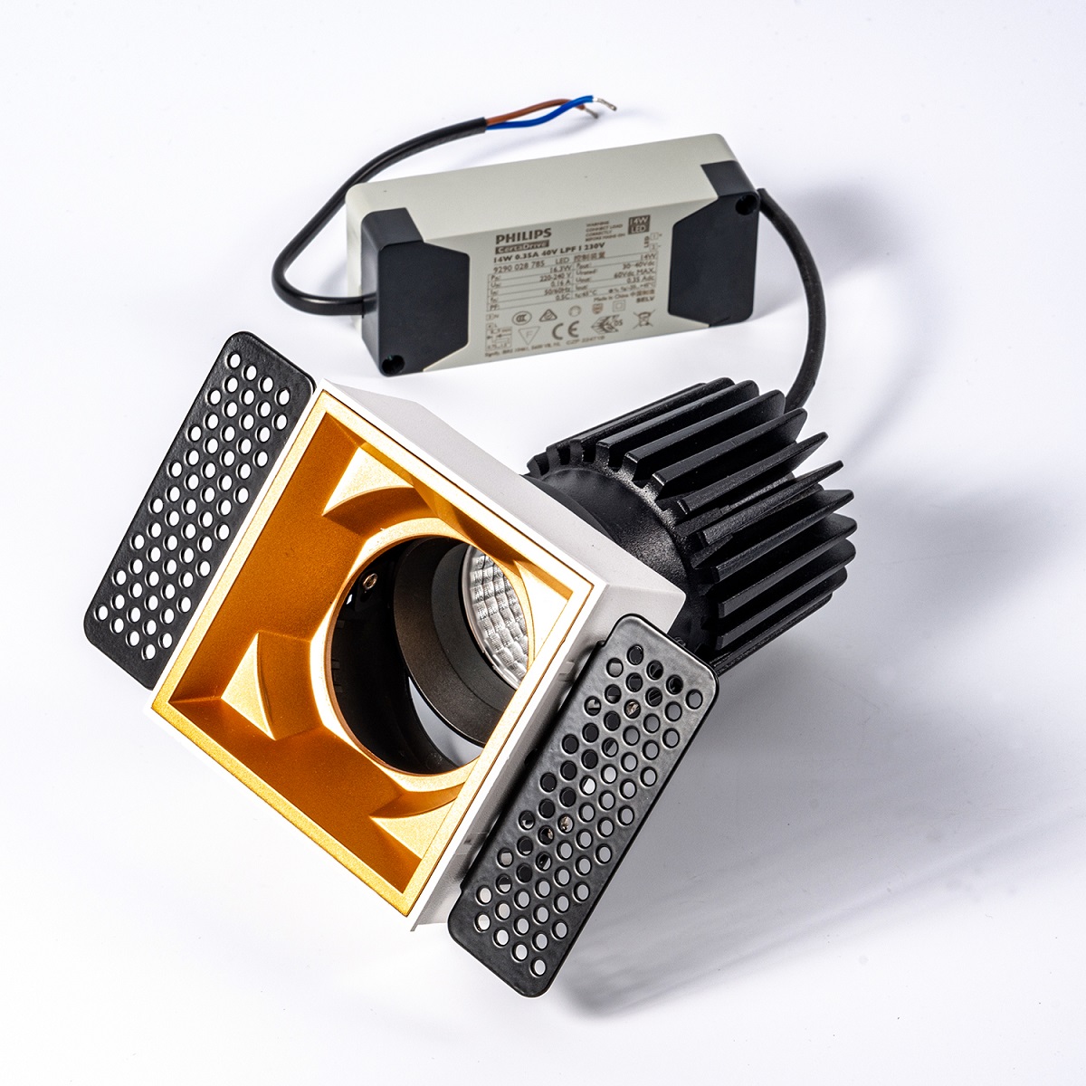 Встраиваемый светильник Fiberli MR1215 (квадратная рамка) 12130105