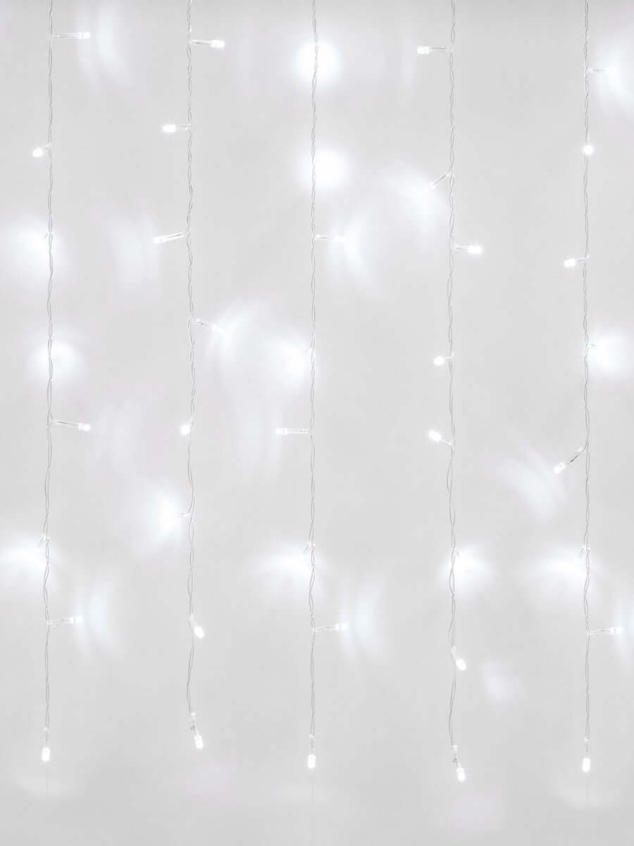 Светодиодная гирлянда (06739) Uniel занавес 220V белый ULD-C2030-240/DTA White IP20