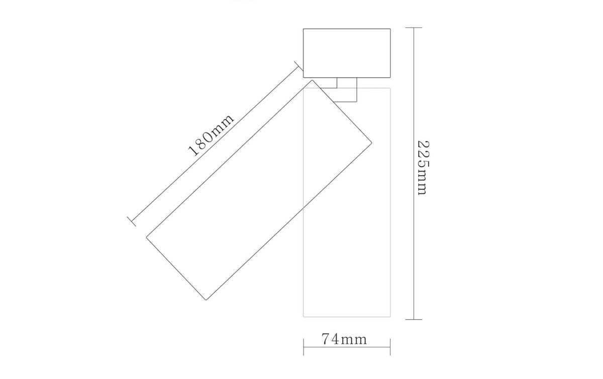 Накладной спот Donolux Rollo DL18895R30W1W ST