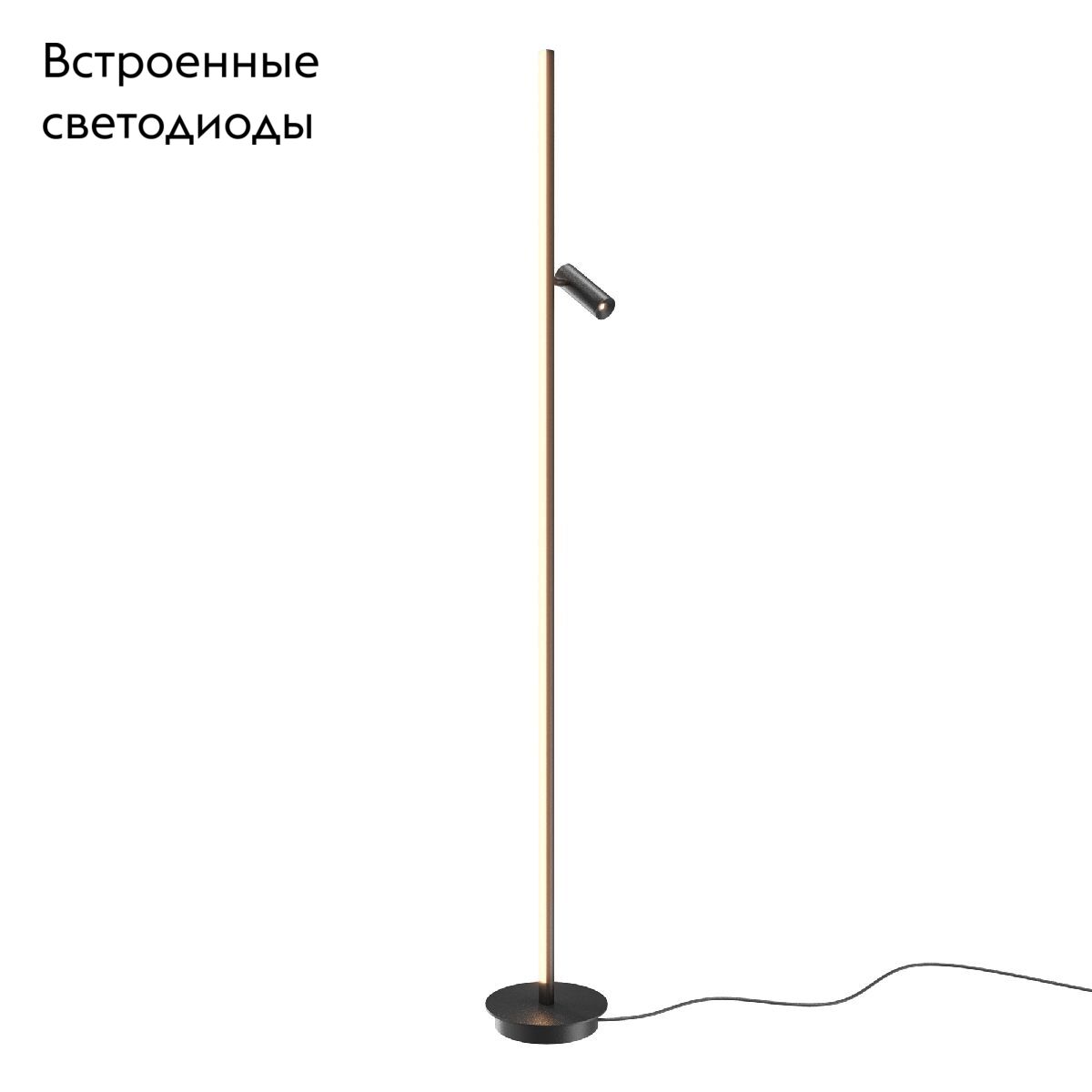 Торшер Maytoni Thin MOD395FL-L28B3K