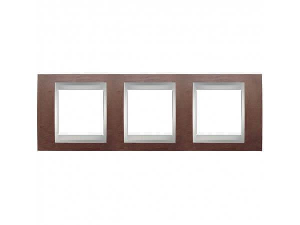 Рамка 3-постовая Schneider Electric Unica Top MGU66.006.0M3