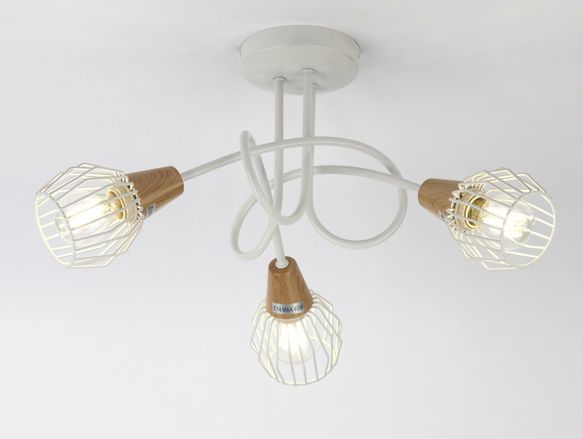 Потолочная люстра Rivoli Naturale 7002-303 Б0038093