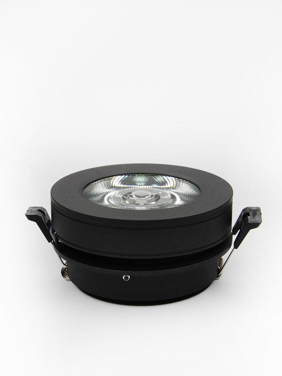 Встраиваемый светильник Elvan VLS-505R-10W-WW-Bk