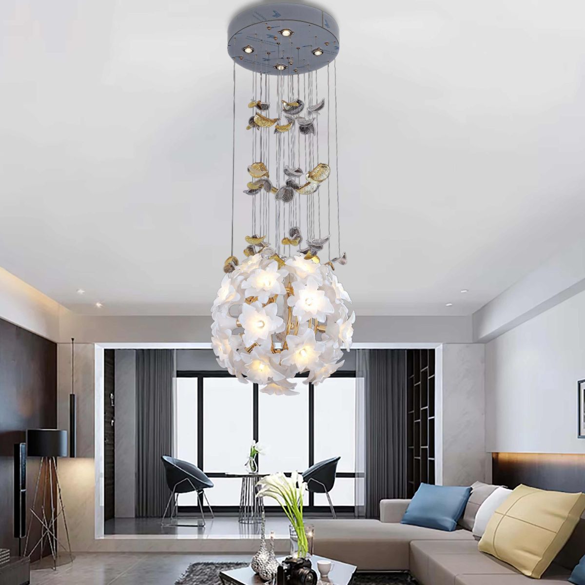 Подвесная люстра Alfa Light F0124-24