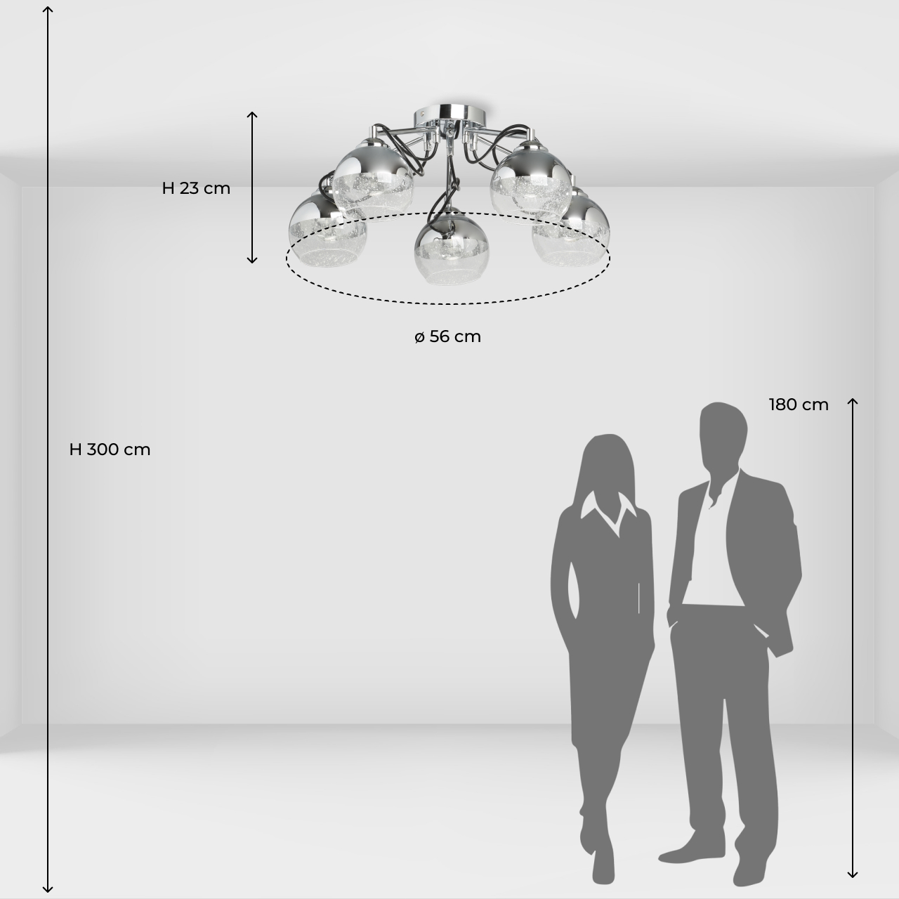Потолочная люстра De Markt Вита 220013705 в Москве