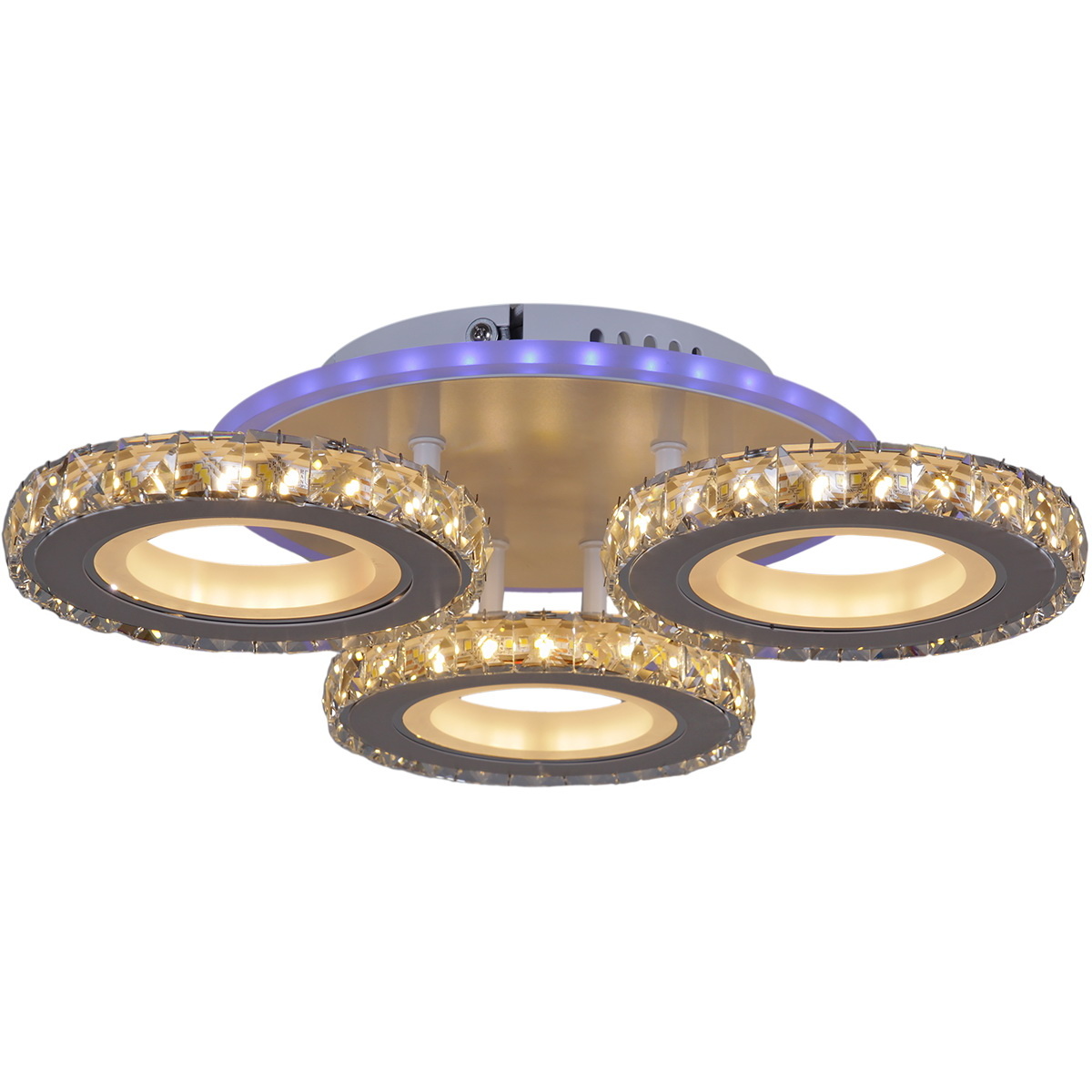 Потолочная люстра Reluce 03900-0.3-03A WH+CR (RGB)