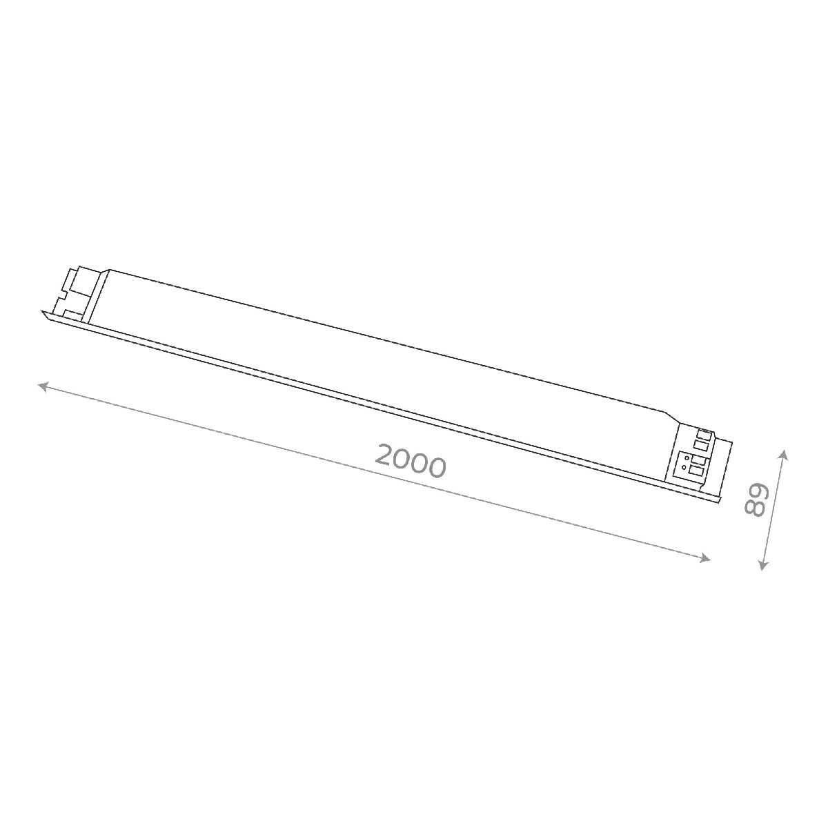 Блок питания ST Luce Techno 100Вт DC48В 2.1А IP20 ST1603.048.100