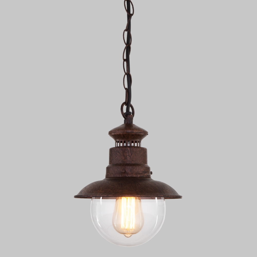 Уличный подвесной cветильник Elektrostandard Talli H GL 3002H брауни 4690389106583