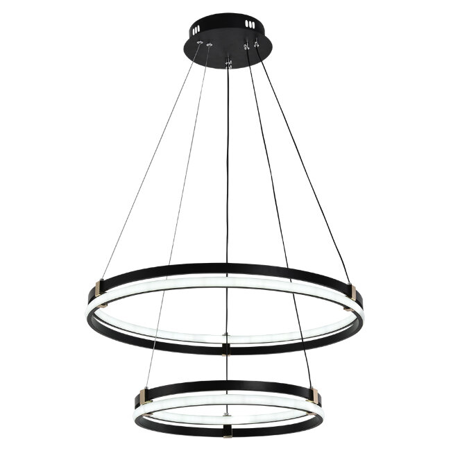 Подвесная люстра Seven Fires Liven SF5023/2P-BK-GD