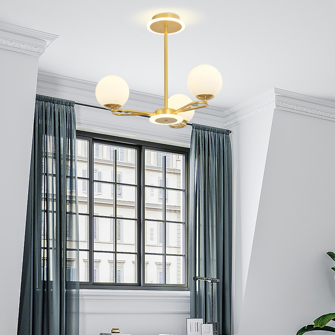 Люстра на штанге Arte Milano Neapolis 277138/3 GD