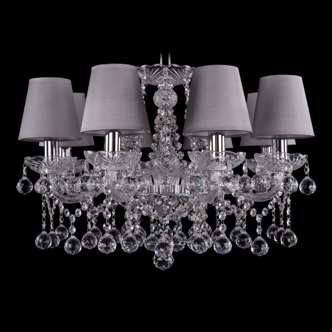 Подвесная люстра Bohemia Ivele 1413/8/200/Ni/Balls/SH24